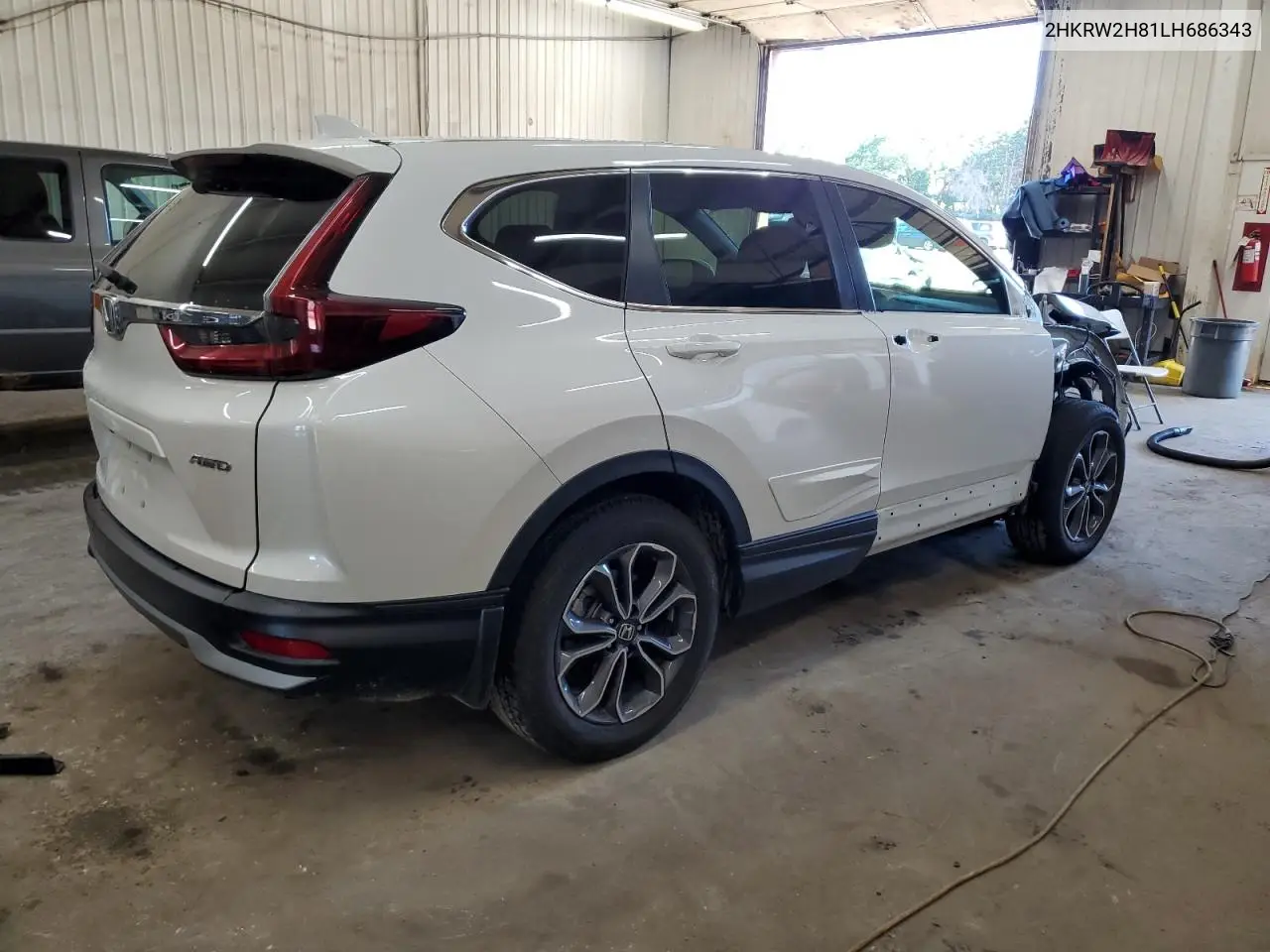 2020 Honda Cr-V Exl VIN: 2HKRW2H81LH686343 Lot: 62900215
