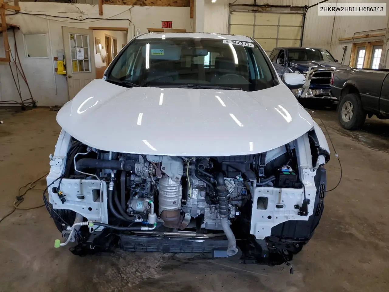 2020 Honda Cr-V Exl VIN: 2HKRW2H81LH686343 Lot: 62900215
