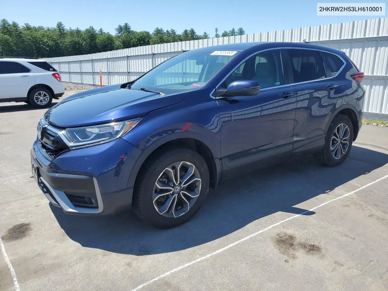 2020 Honda Cr-V Ex VIN: 2HKRW2H53LH610001 Lot: 62935565