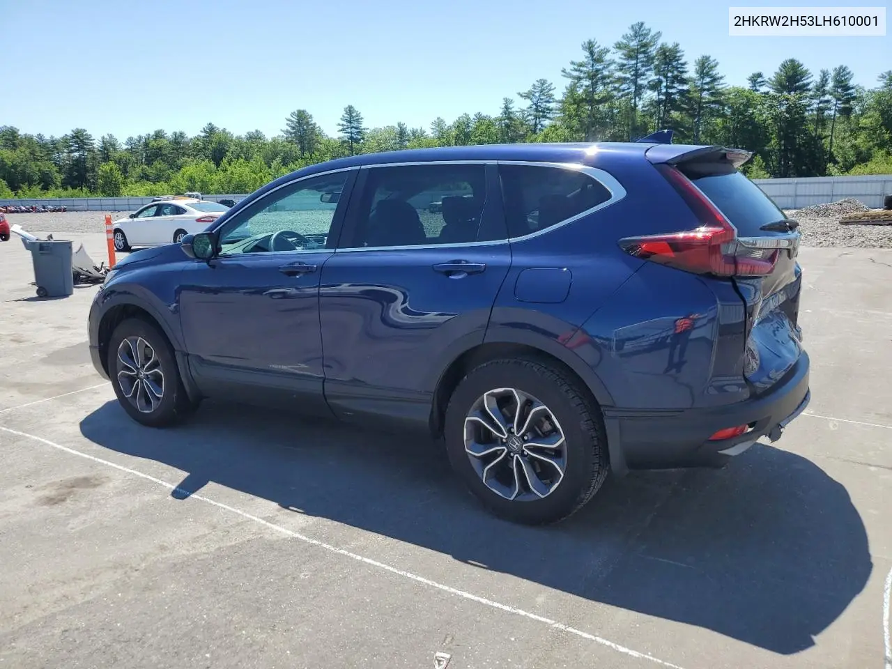 2020 Honda Cr-V Ex VIN: 2HKRW2H53LH610001 Lot: 62935565