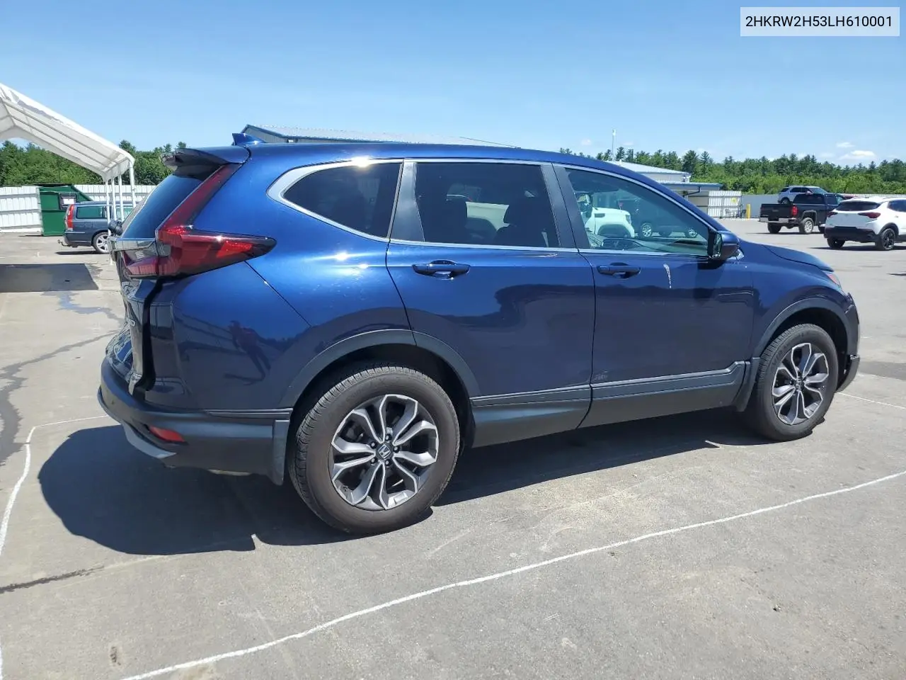 2020 Honda Cr-V Ex VIN: 2HKRW2H53LH610001 Lot: 62935565
