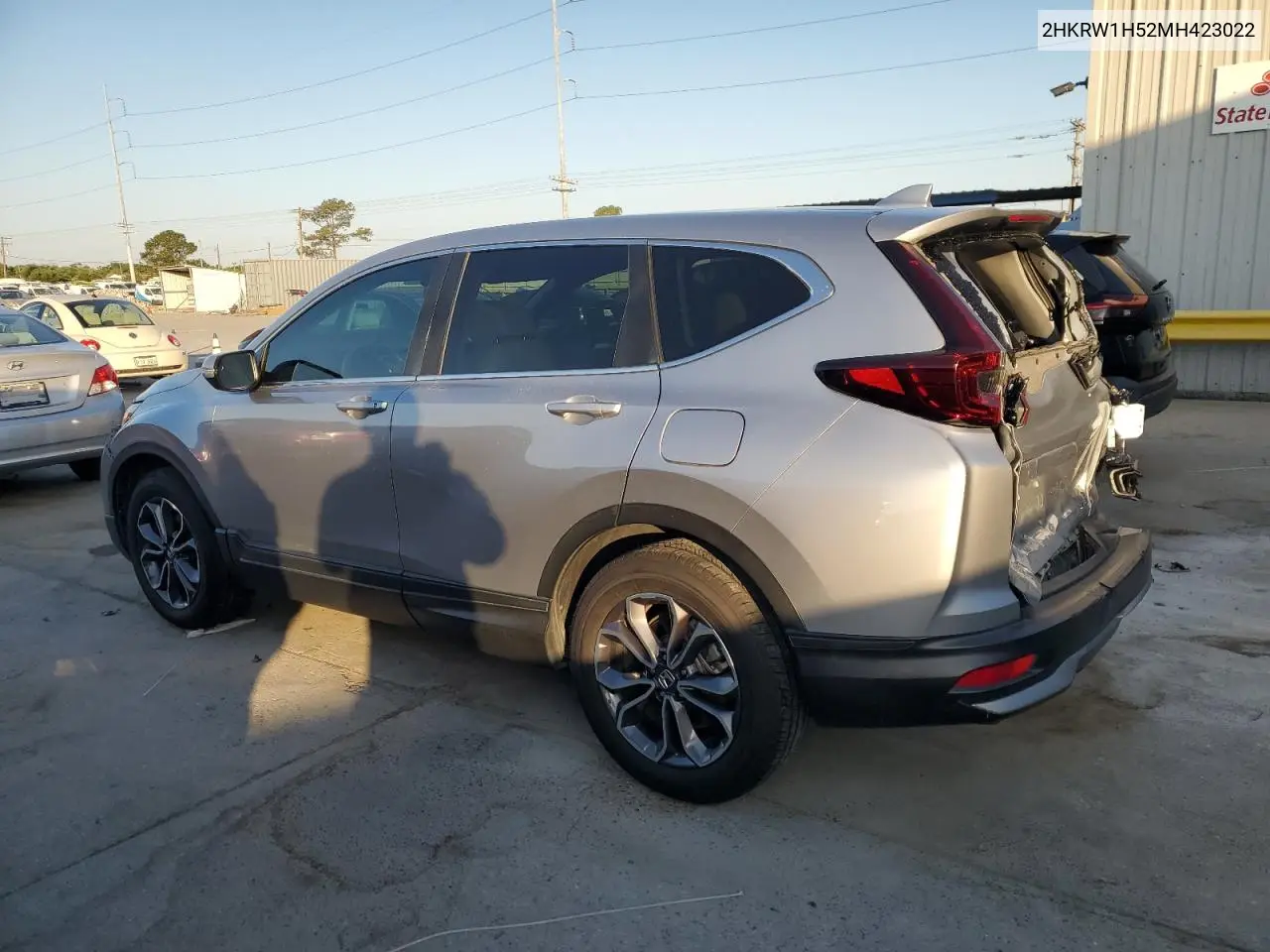 2021 Honda Cr-V Ex VIN: 2HKRW1H52MH423022 Lot: 53299995