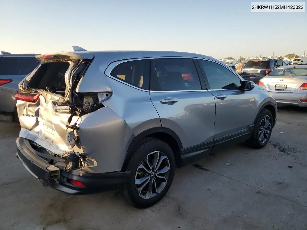 2021 Honda Cr-V Ex VIN: 2HKRW1H52MH423022 Lot: 53299995