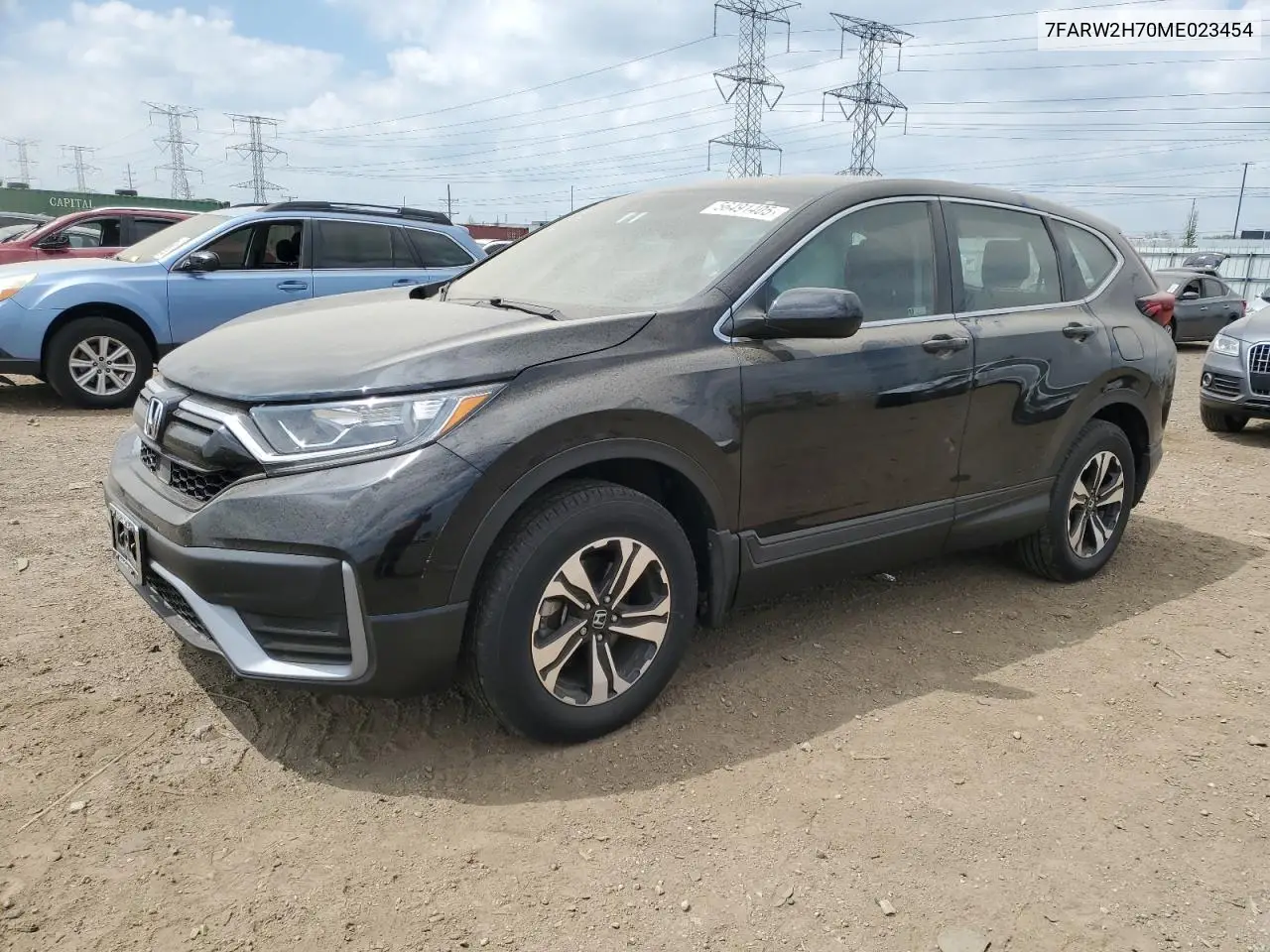 2021 Honda Cr-V Se VIN: 7FARW2H70ME023454 Lot: 56491405