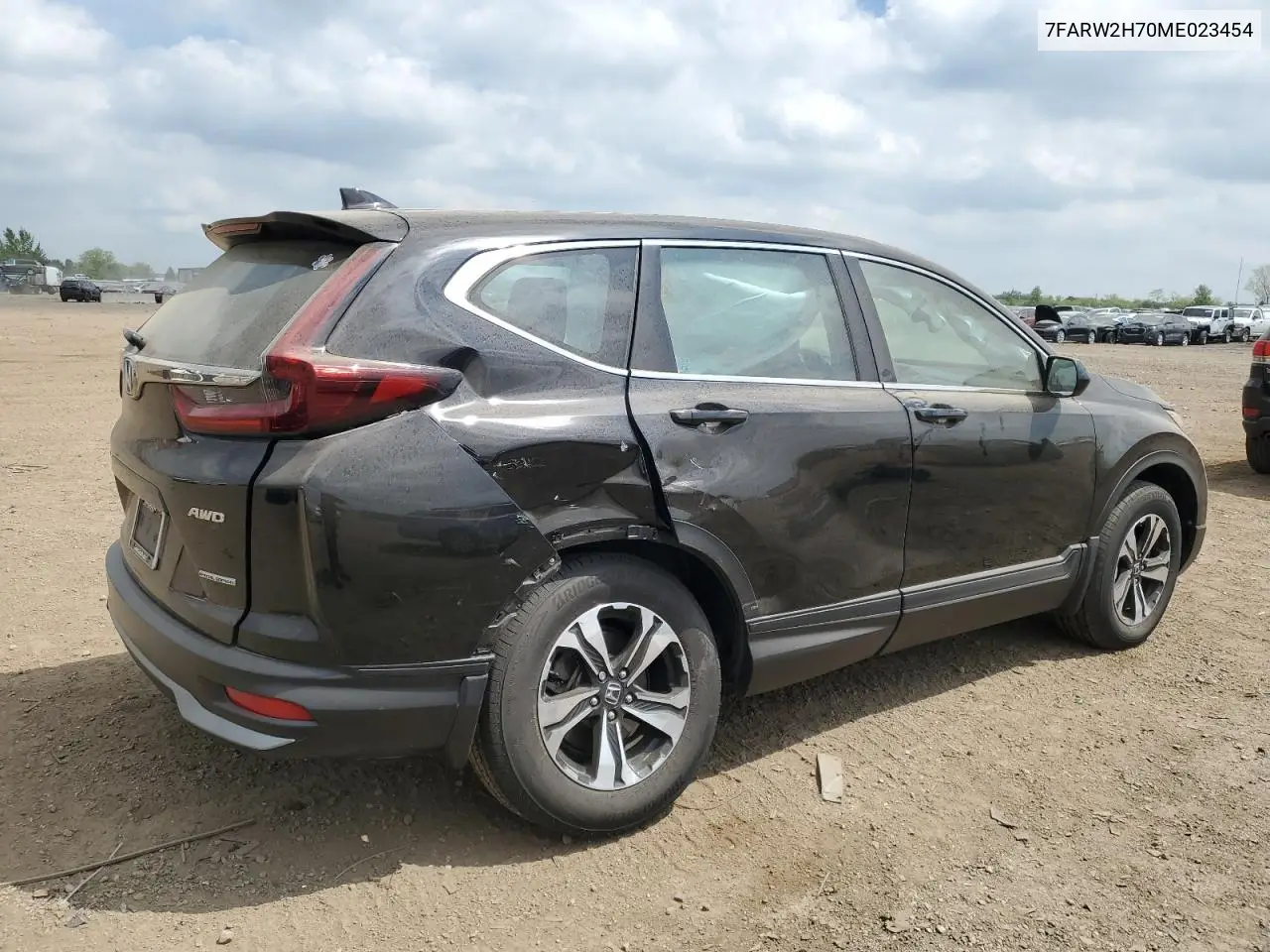 2021 Honda Cr-V Se VIN: 7FARW2H70ME023454 Lot: 56491405