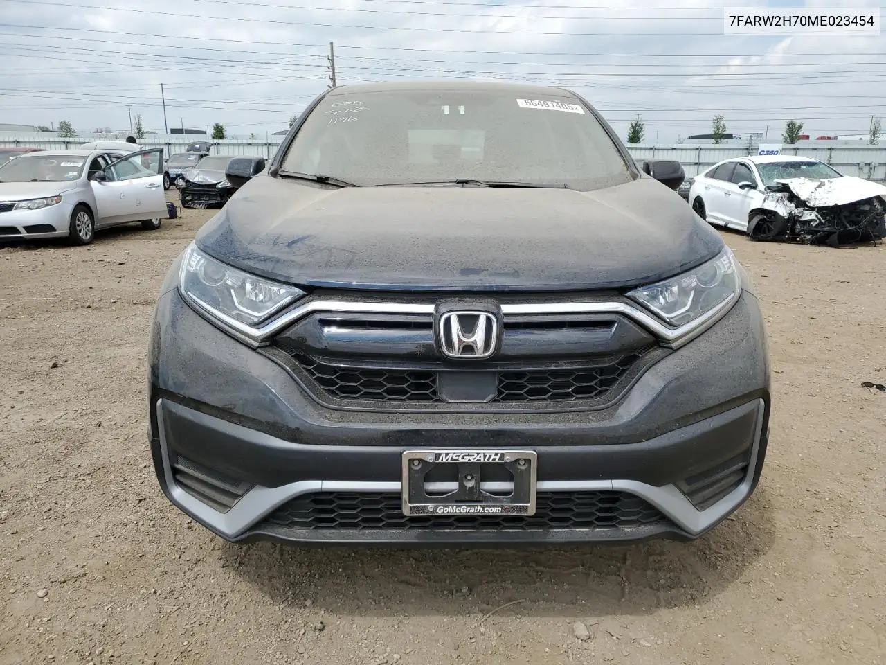 2021 Honda Cr-V Se VIN: 7FARW2H70ME023454 Lot: 56491405