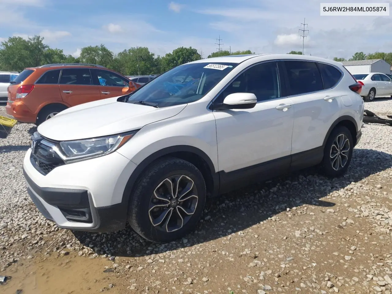 2021 Honda Cr-V Exl VIN: 5J6RW2H84ML005874 Lot: 56512365