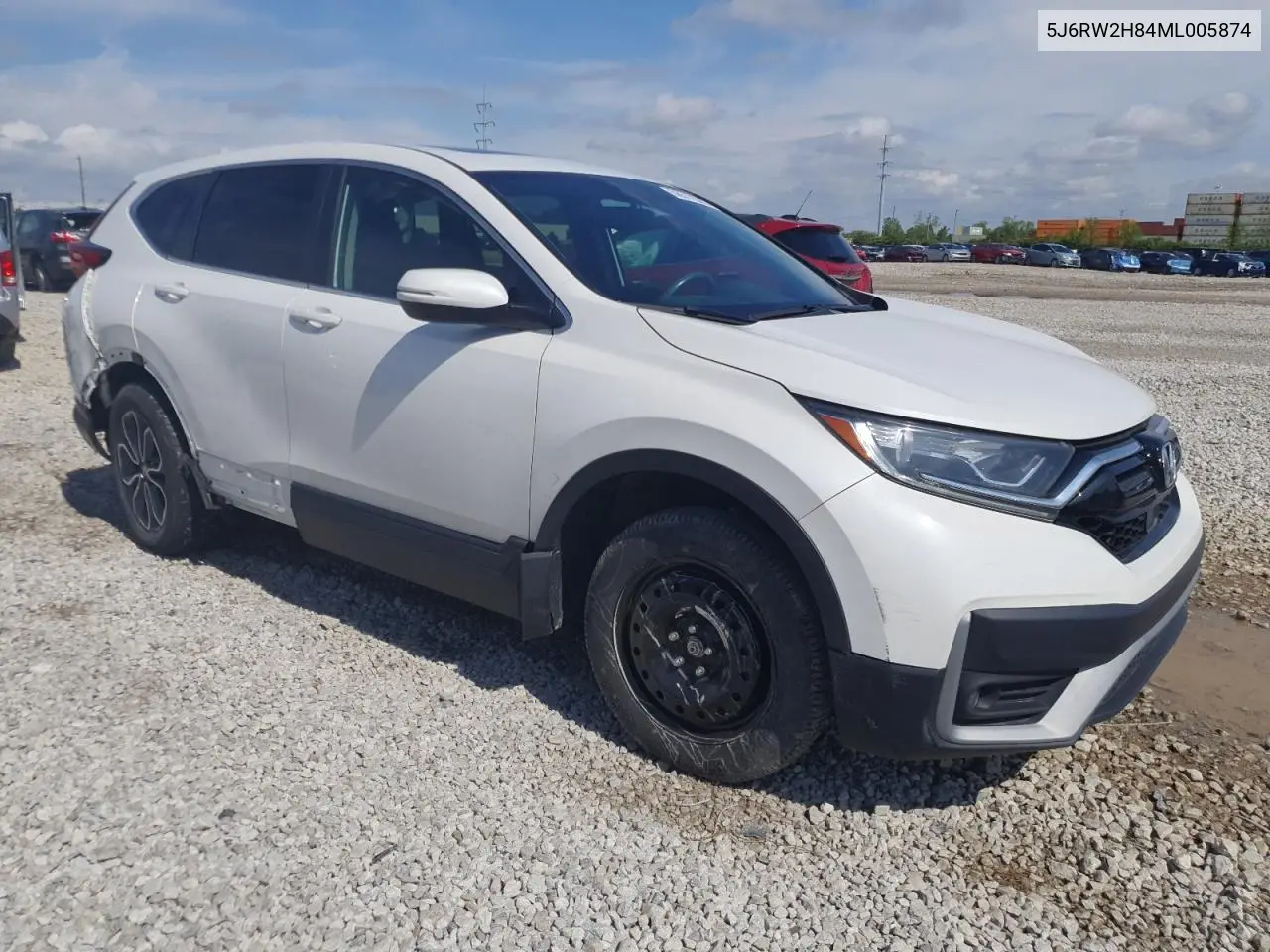 2021 Honda Cr-V Exl VIN: 5J6RW2H84ML005874 Lot: 56512365