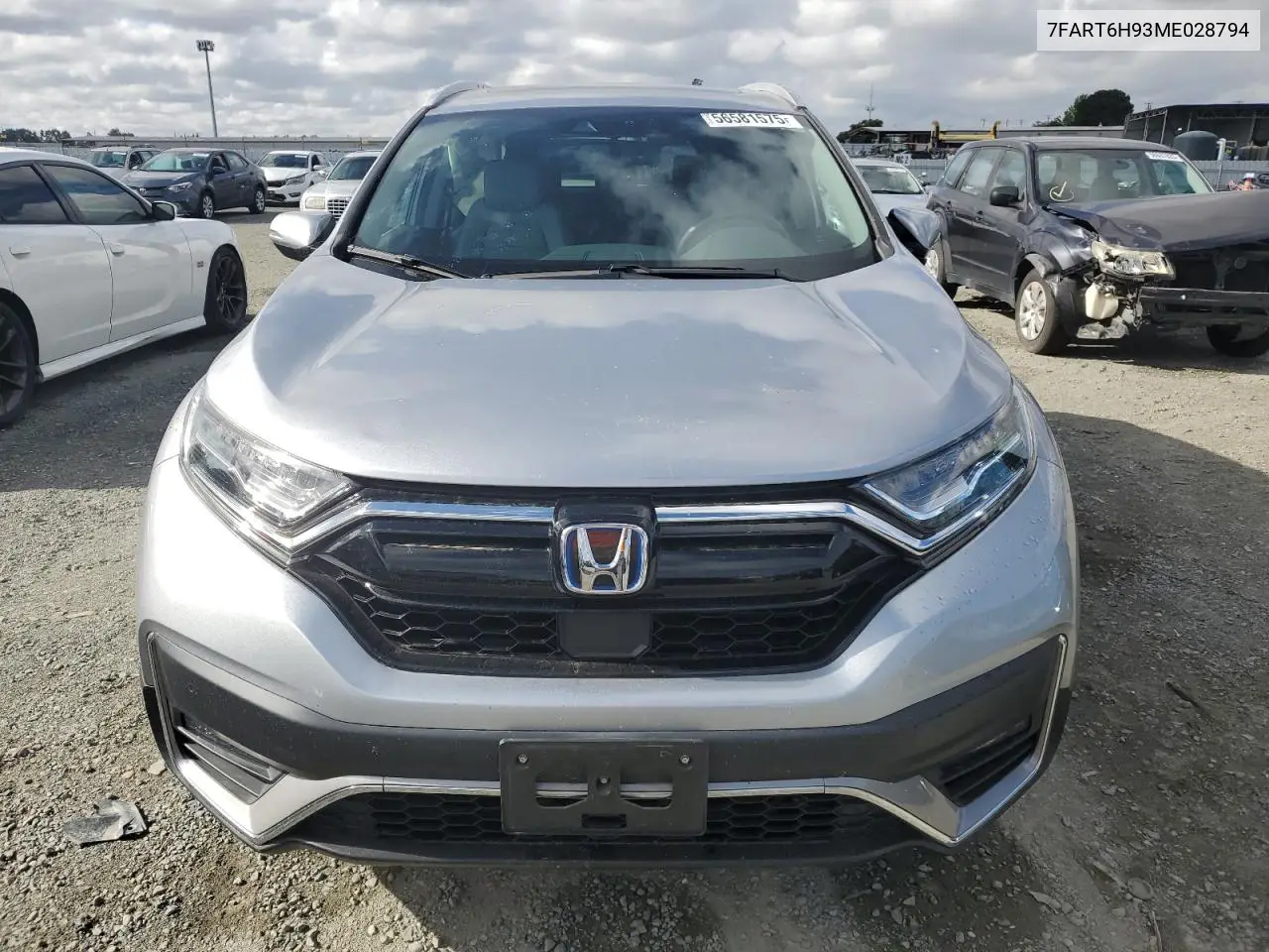 2021 Honda Cr-V Touring VIN: 7FART6H93ME028794 Lot: 56581575