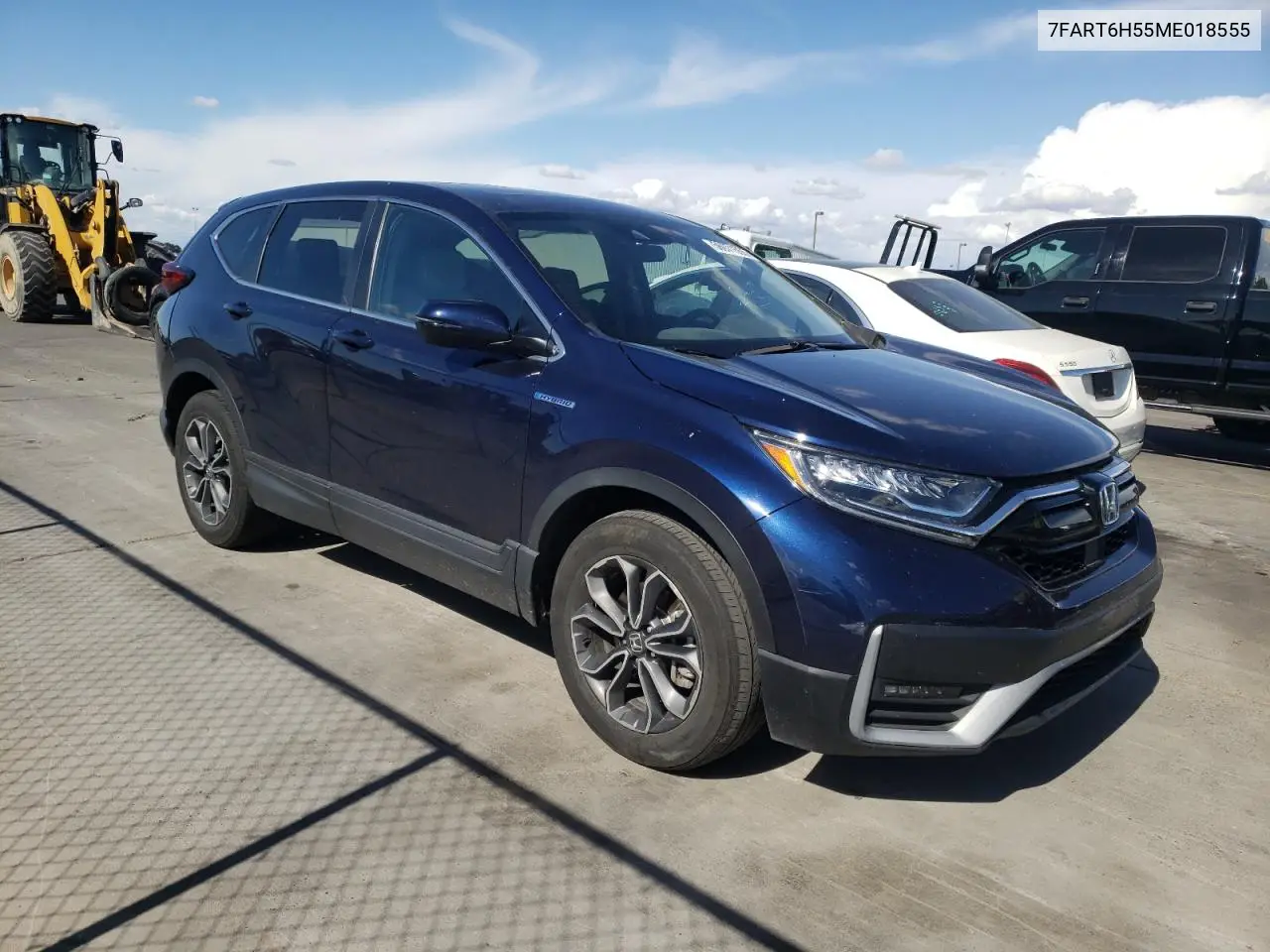 2021 Honda Cr-V Ex VIN: 7FART6H55ME018555 Lot: 56971555