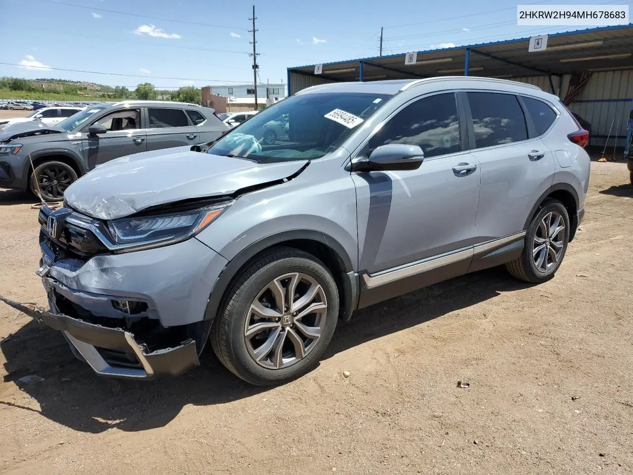 2021 Honda Cr-V Touring VIN: 2HKRW2H94MH678683 Lot: 56994485