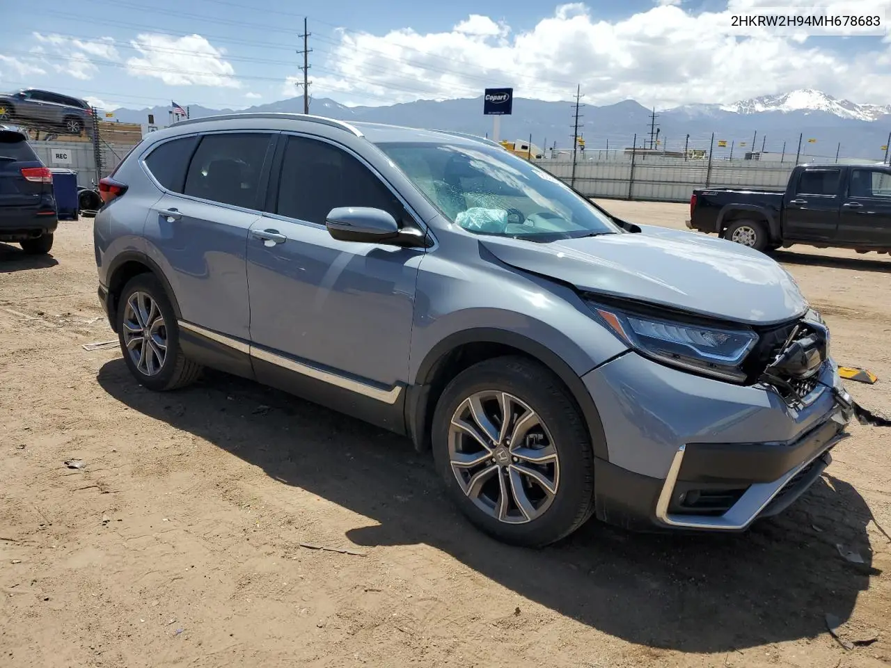 2021 Honda Cr-V Touring VIN: 2HKRW2H94MH678683 Lot: 56994485