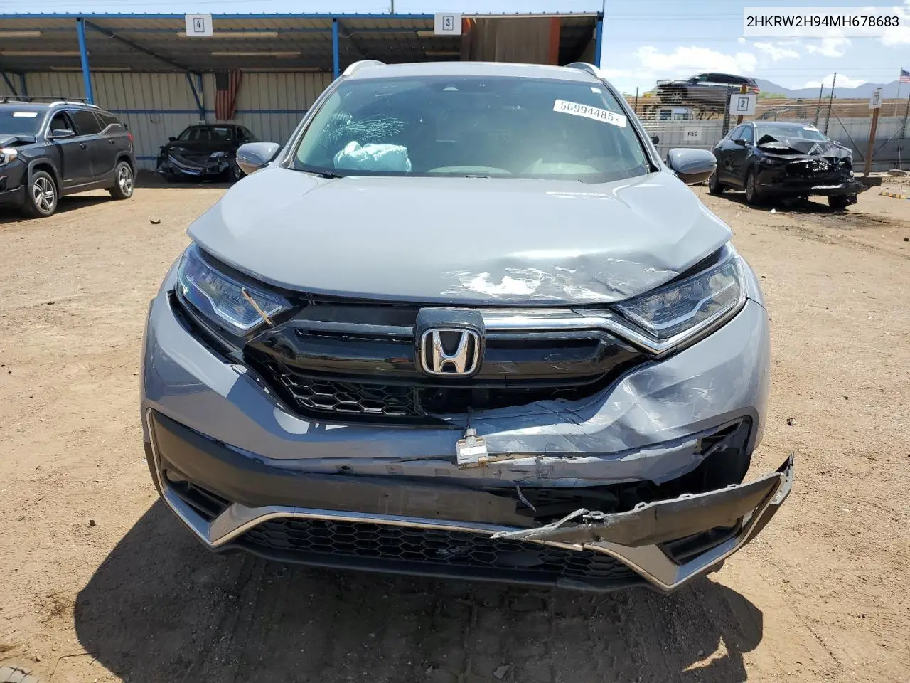 2021 Honda Cr-V Touring VIN: 2HKRW2H94MH678683 Lot: 56994485
