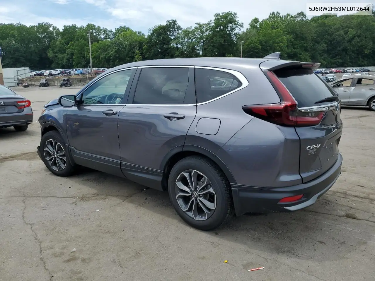2021 Honda Cr-V Ex VIN: 5J6RW2H53ML012644 Lot: 62643165