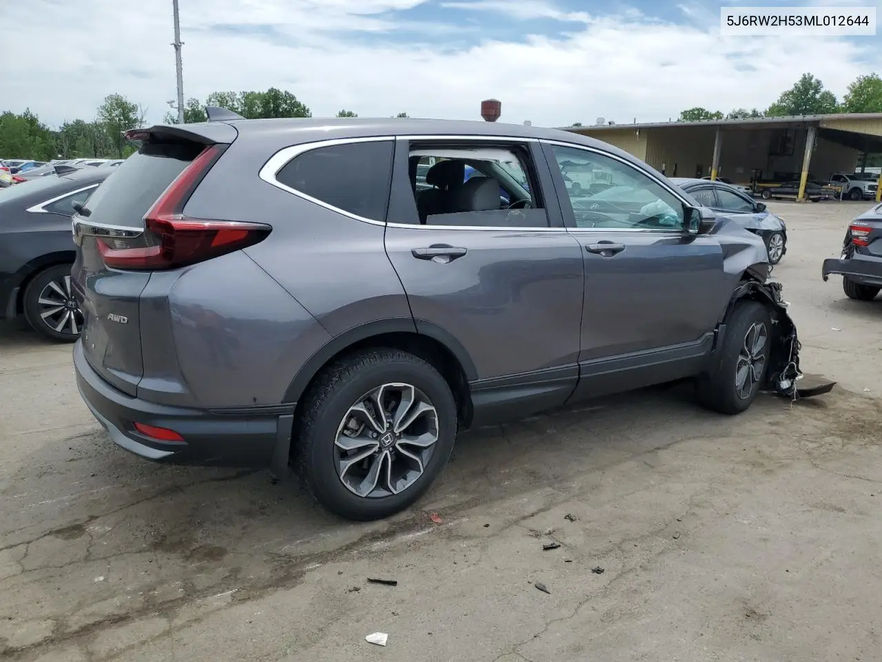 2021 Honda Cr-V Ex VIN: 5J6RW2H53ML012644 Lot: 62643165