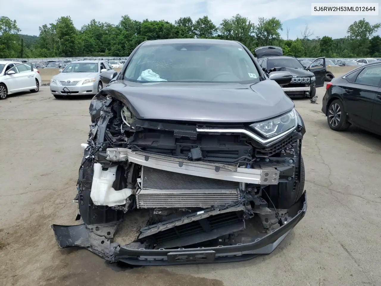 2021 Honda Cr-V Ex VIN: 5J6RW2H53ML012644 Lot: 62643165