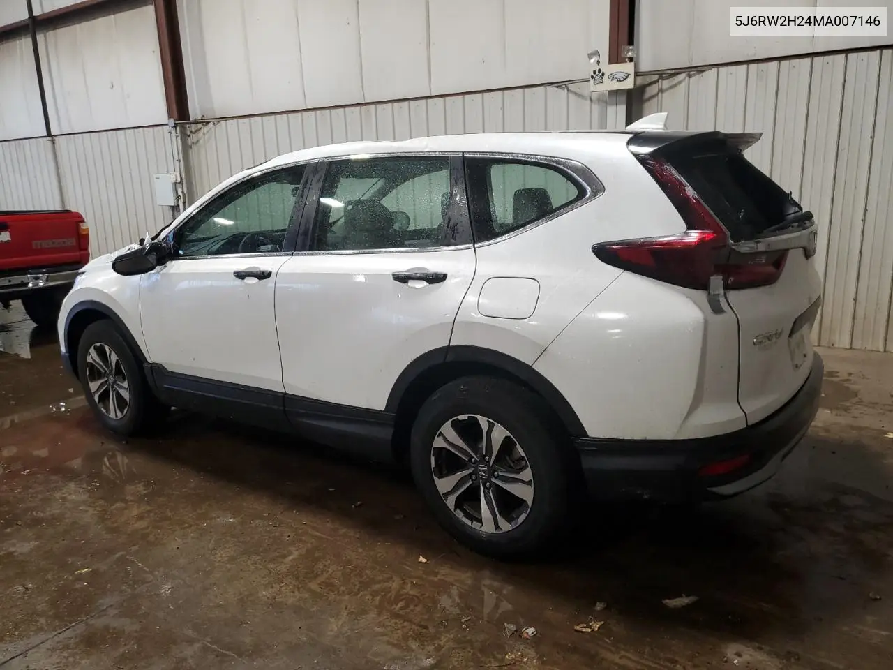 2021 Honda Cr-V Lx VIN: 5J6RW2H24MA007146 Lot: 62645315