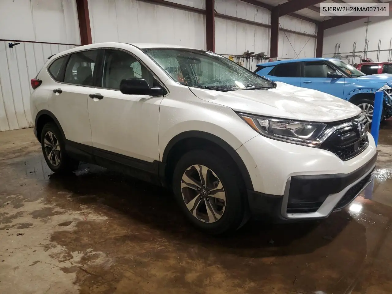 2021 Honda Cr-V Lx VIN: 5J6RW2H24MA007146 Lot: 62645315