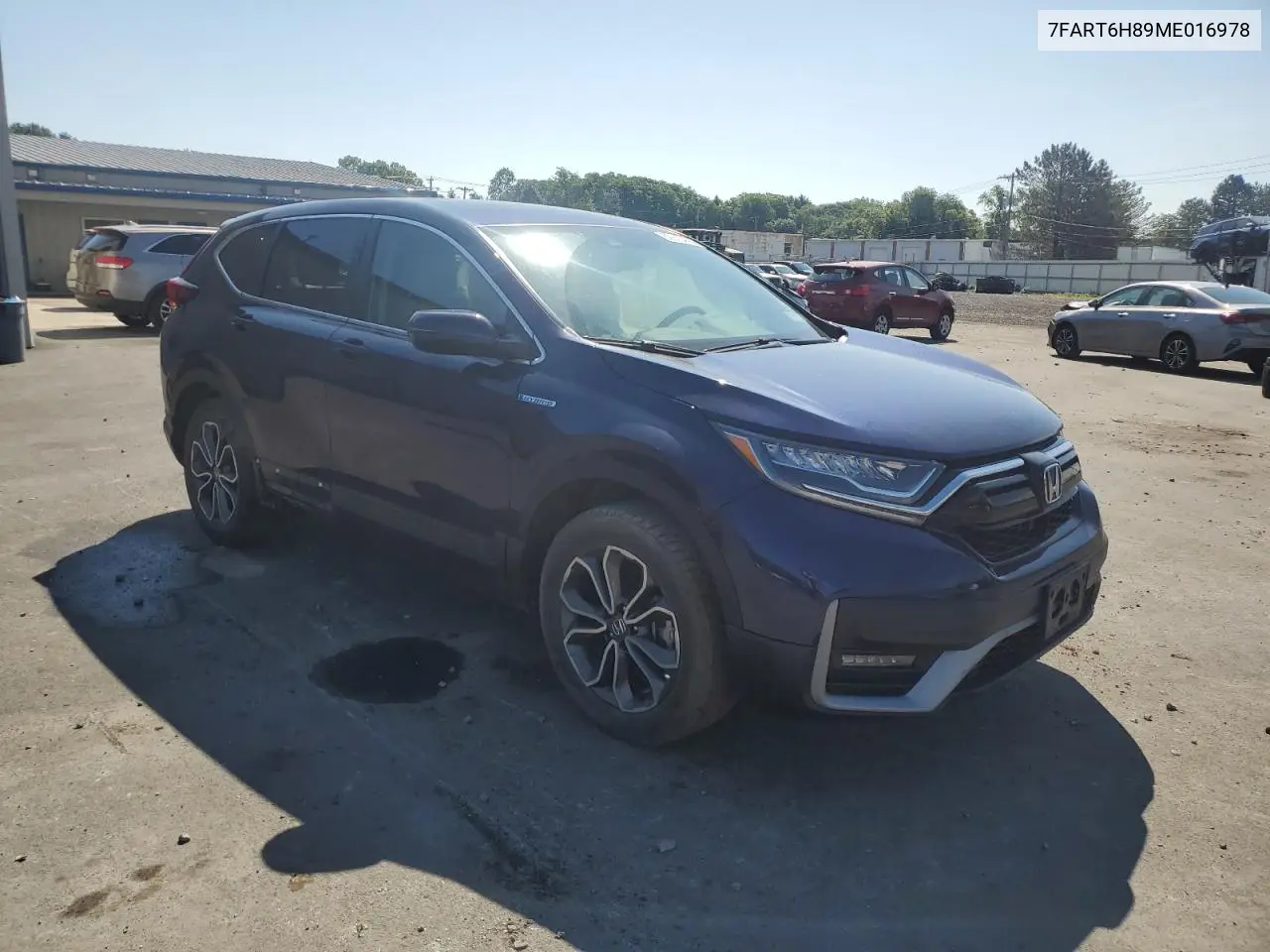 2021 Honda Cr-V Exl VIN: 7FART6H89ME016978 Lot: 62810455