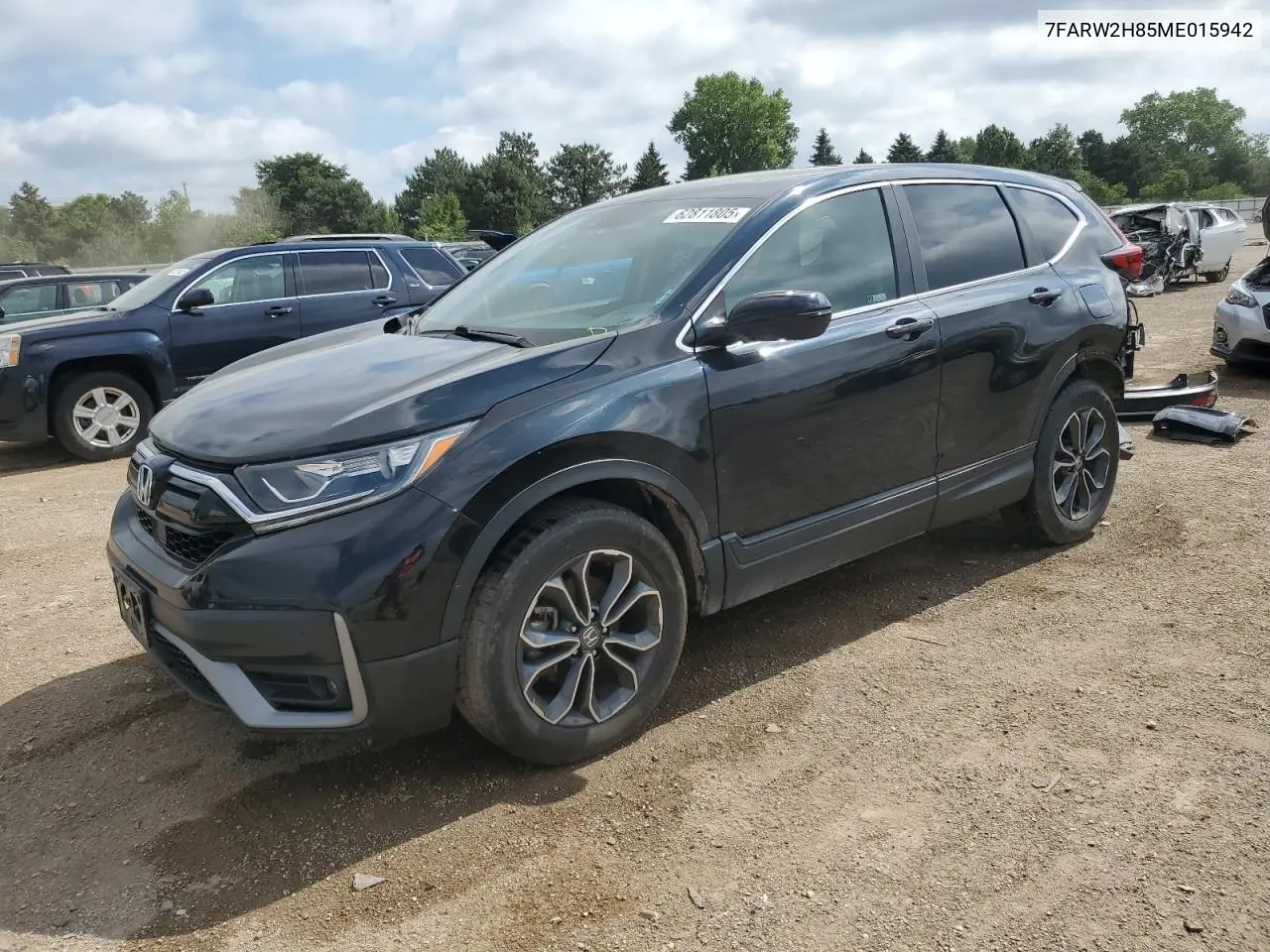 2021 Honda Cr-V Exl VIN: 7FARW2H85ME015942 Lot: 62811805