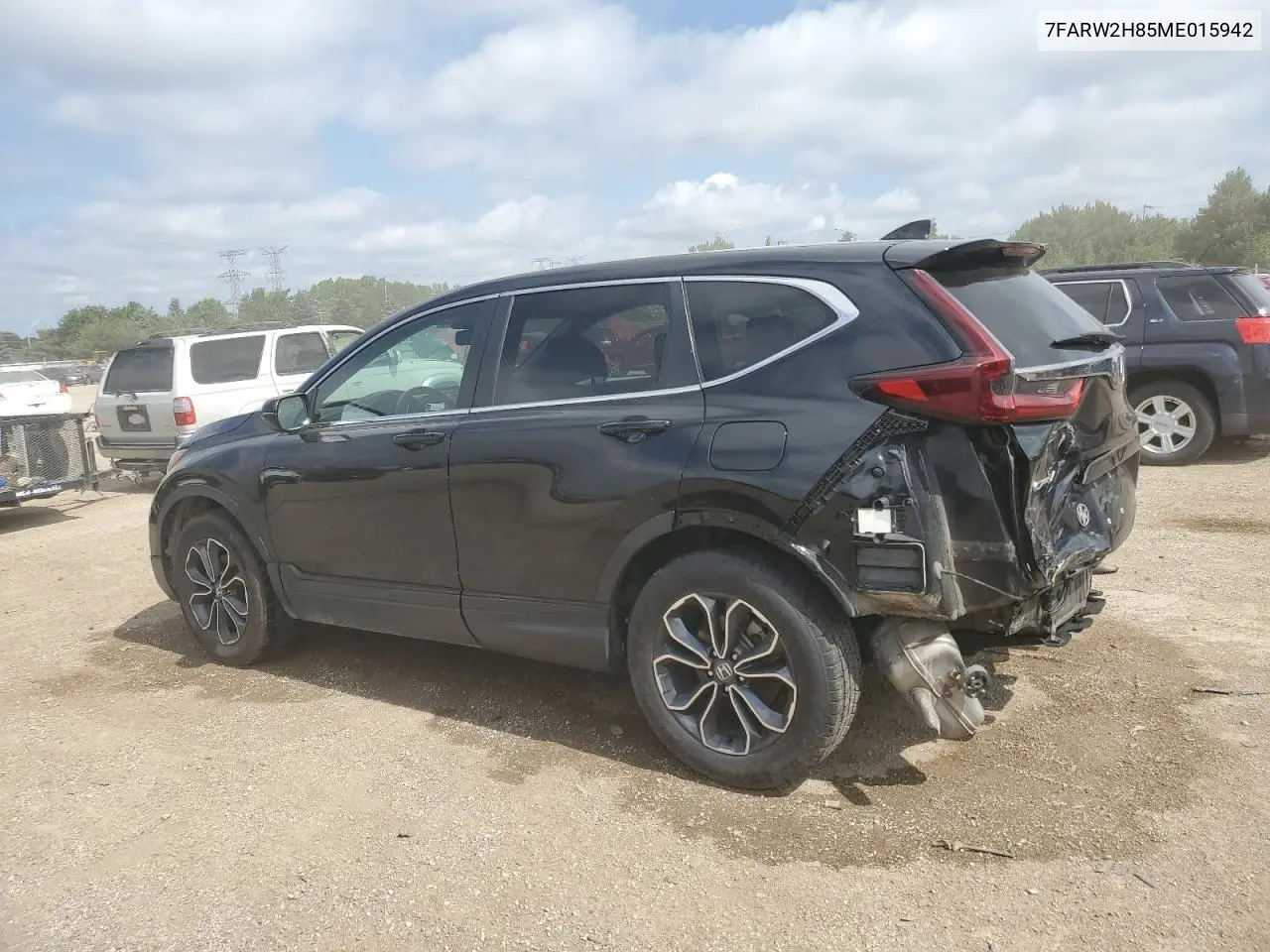 2021 Honda Cr-V Exl VIN: 7FARW2H85ME015942 Lot: 62811805