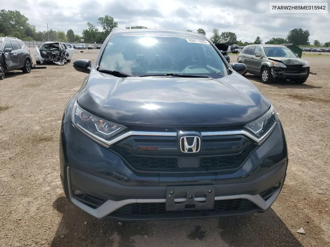 2021 Honda Cr-V Exl VIN: 7FARW2H85ME015942 Lot: 62811805