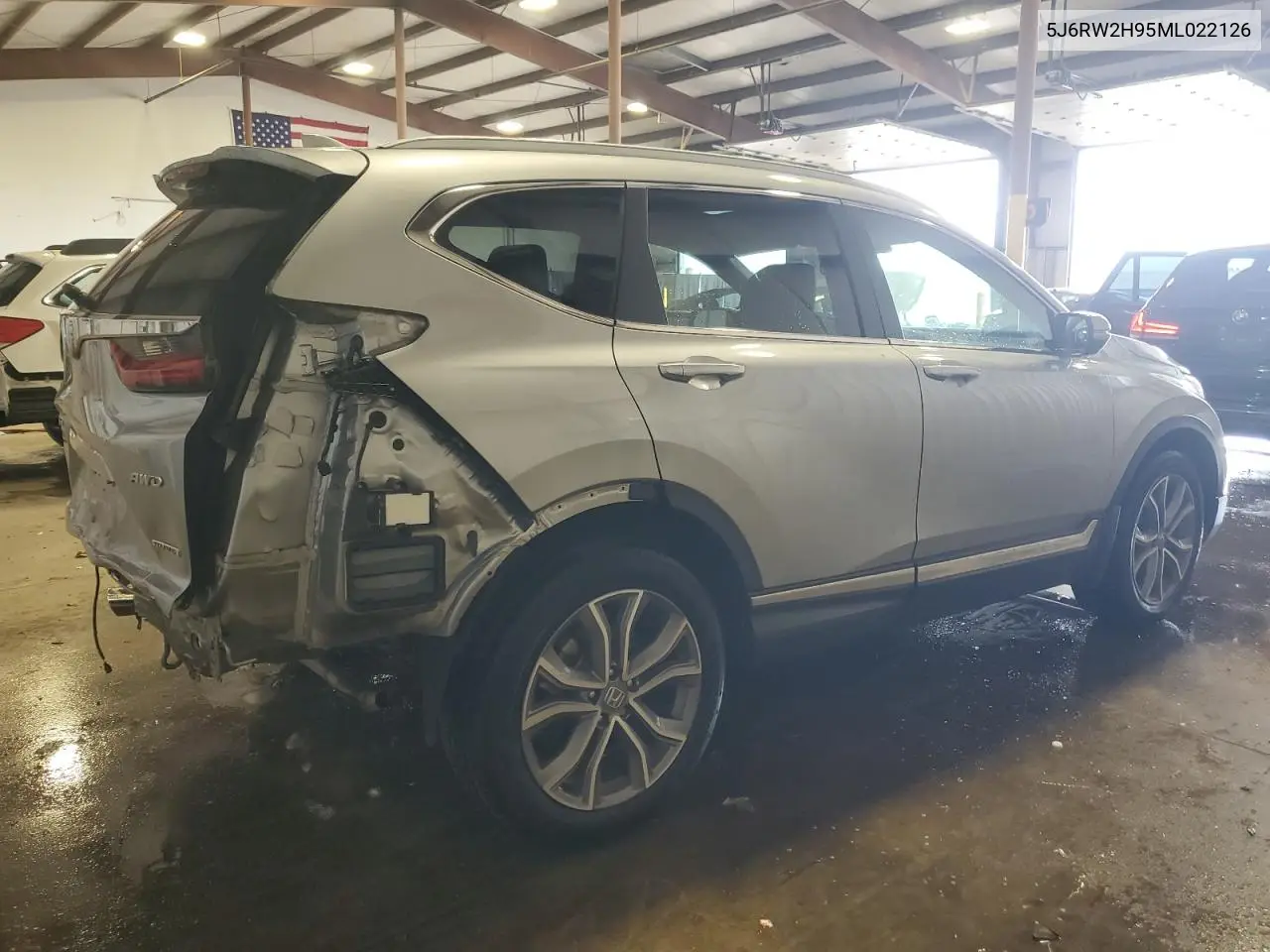 2021 Honda Cr-V Touring VIN: 5J6RW2H95ML022126 Lot: 62992505
