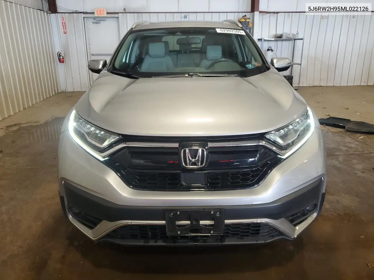 2021 Honda Cr-V Touring VIN: 5J6RW2H95ML022126 Lot: 62992505