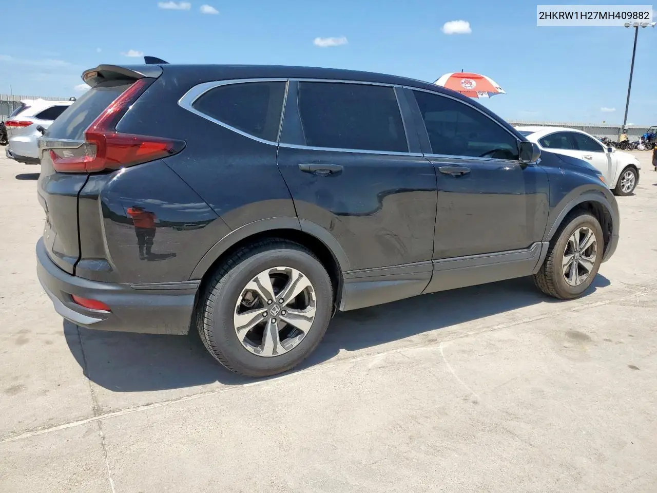 2021 Honda Cr-V Lx VIN: 2HKRW1H27MH409882 Lot: 62998985