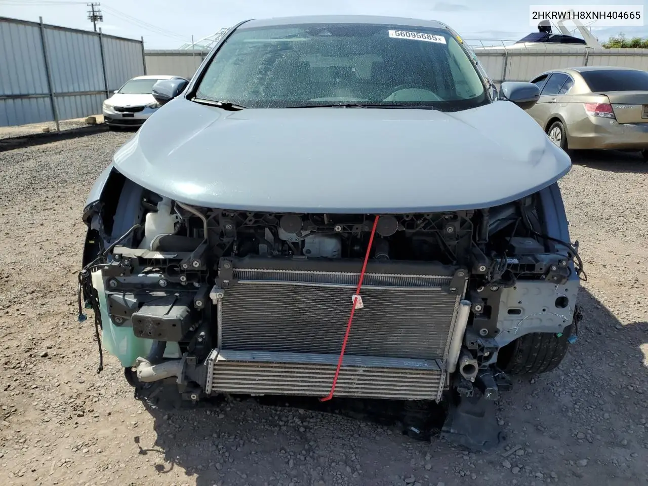 2hkrw1h8xnh404665 2HKRW1H8XNH404665 2022 Honda Cr-V Exl