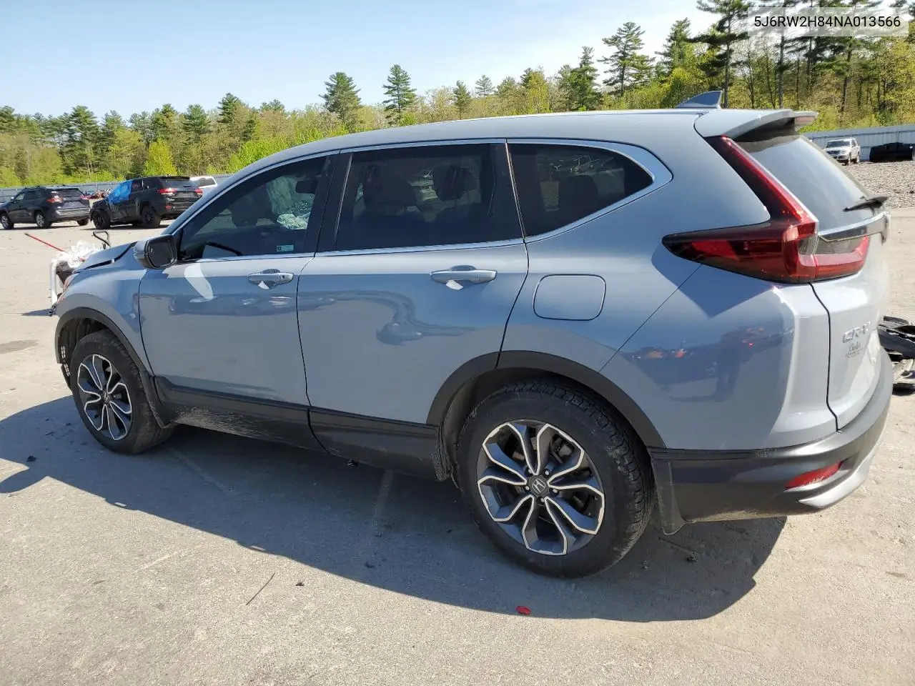 2022 Honda Cr-V Exl VIN: 5J6RW2H84NA013566 Lot: 56850655