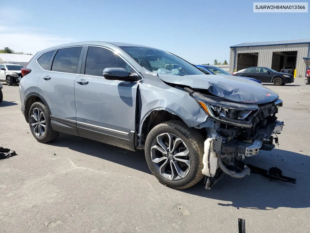 2022 Honda Cr-V Exl VIN: 5J6RW2H84NA013566 Lot: 56850655