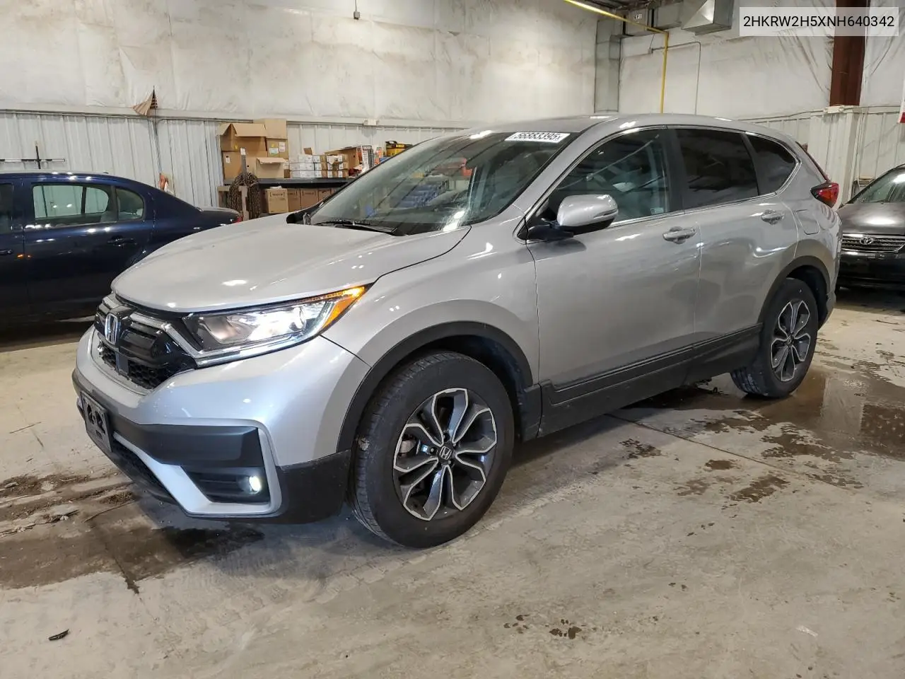 2022 Honda Cr-V Ex VIN: 2HKRW2H5XNH640342 Lot: 56883395