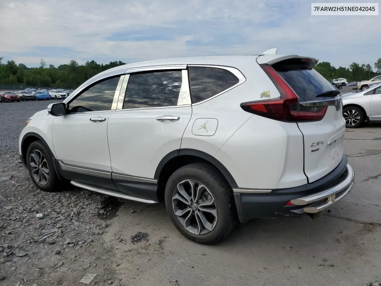 2022 Honda Cr-V Ex VIN: 7FARW2H51NE042045 Lot: 62095775