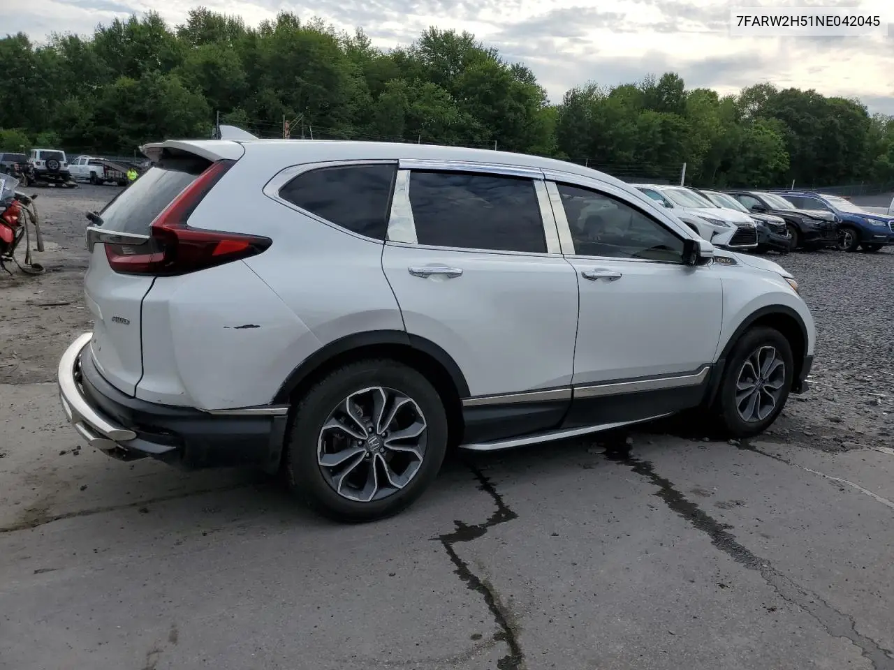 2022 Honda Cr-V Ex VIN: 7FARW2H51NE042045 Lot: 62095775