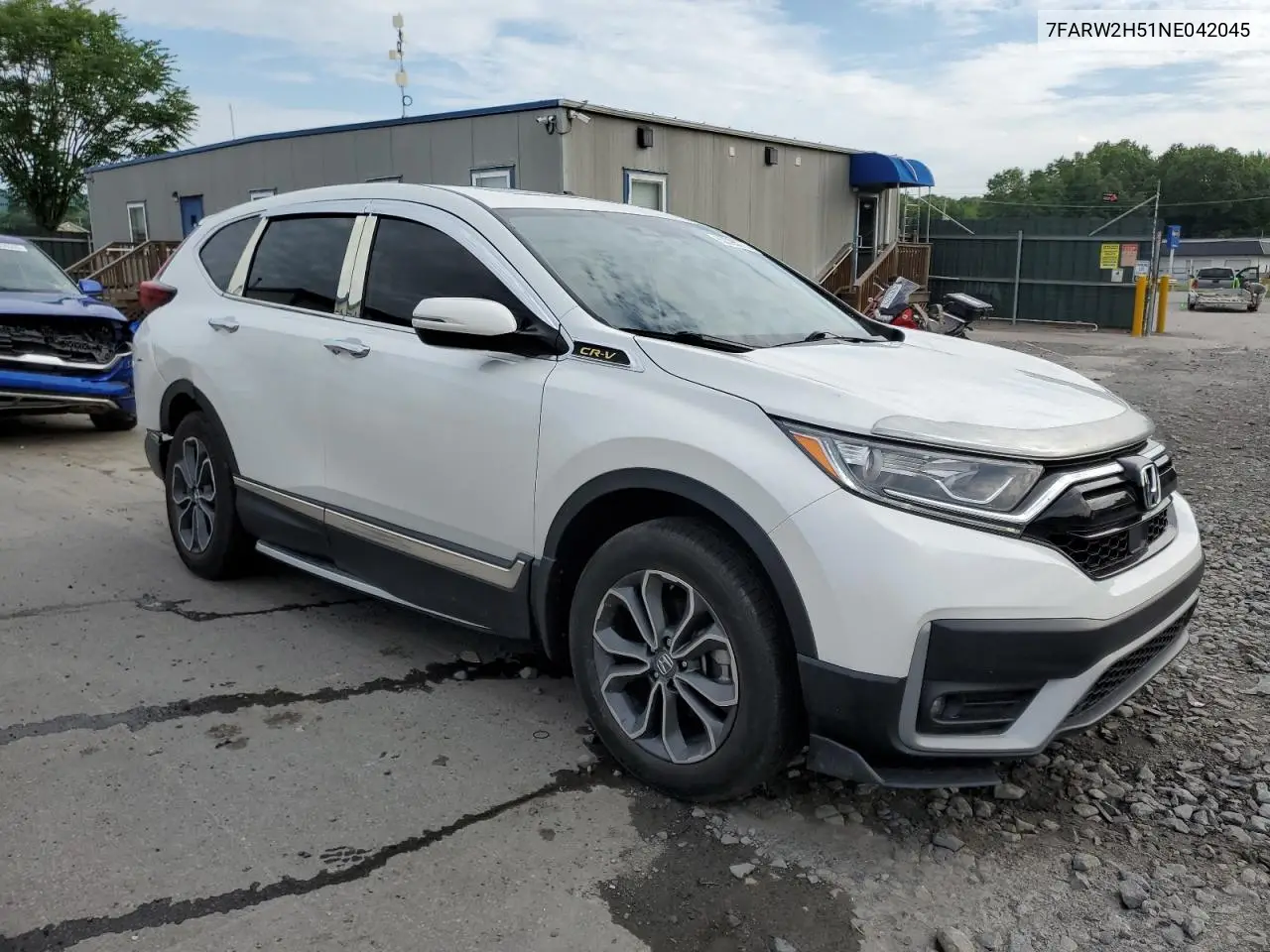 2022 Honda Cr-V Ex VIN: 7FARW2H51NE042045 Lot: 62095775