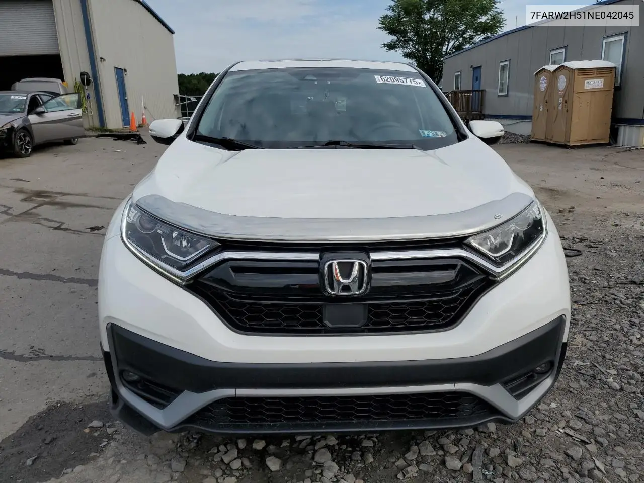 2022 Honda Cr-V Ex VIN: 7FARW2H51NE042045 Lot: 62095775