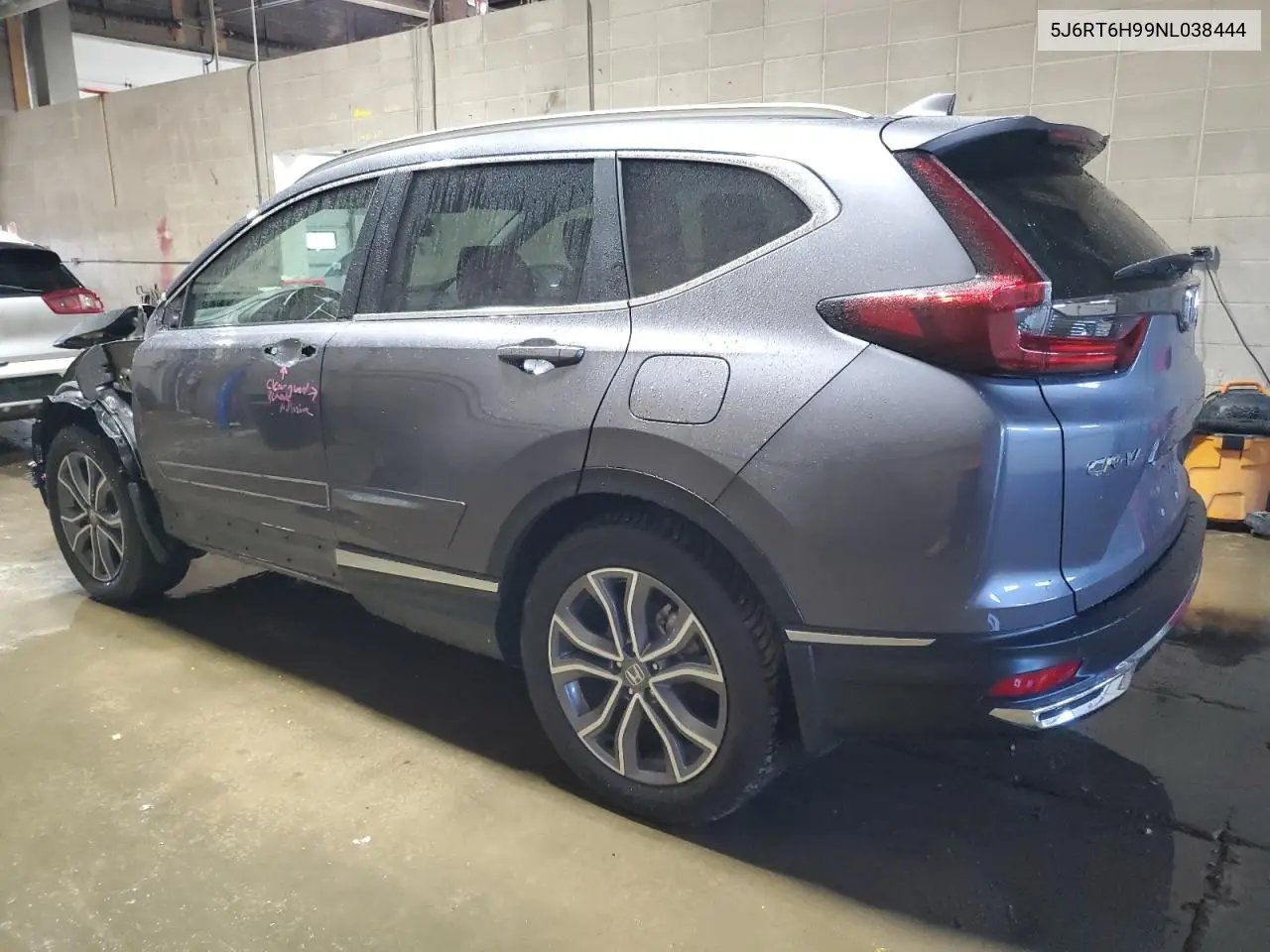 2022 Honda Cr-V Touring VIN: 5J6RT6H99NL038444 Lot: 62691535