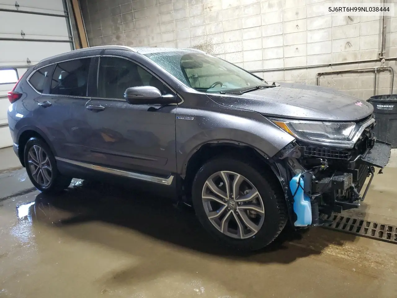 2022 Honda Cr-V Touring VIN: 5J6RT6H99NL038444 Lot: 62691535