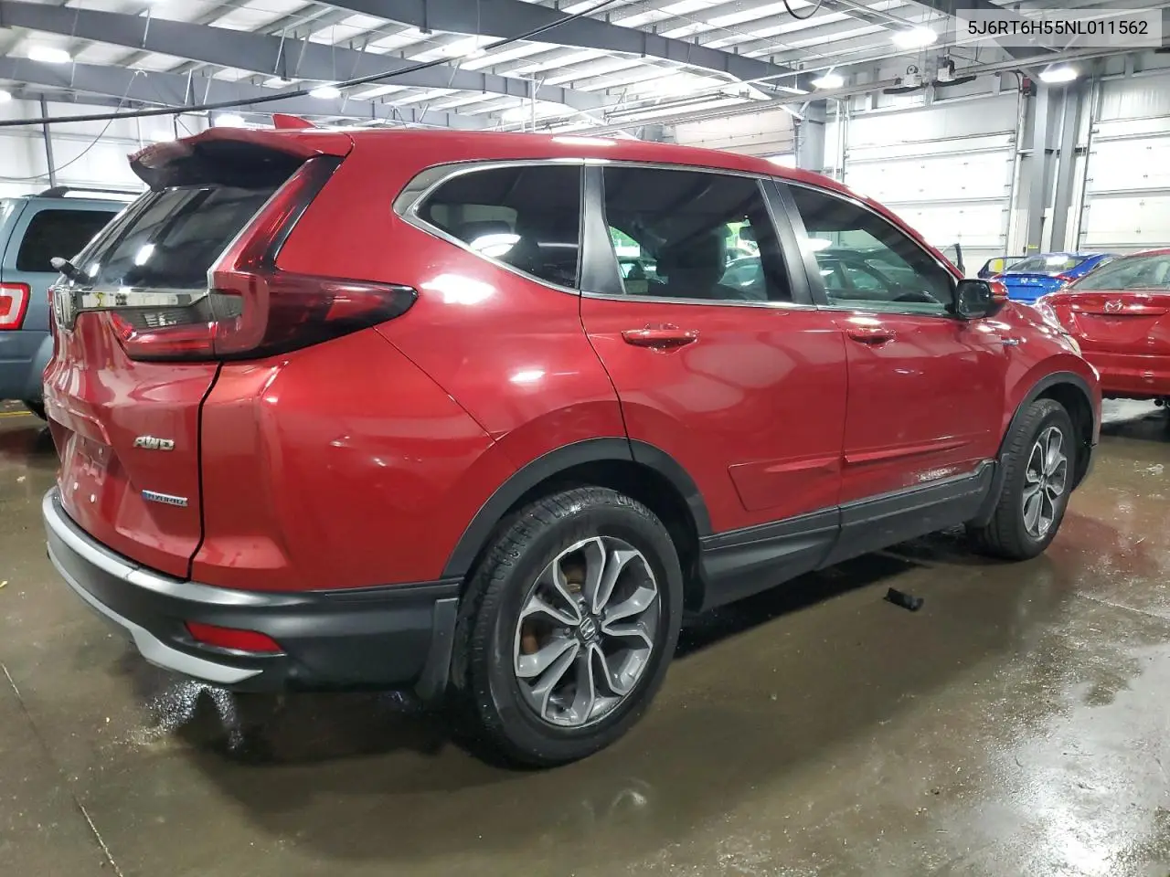 2022 Honda Cr-V Ex VIN: 5J6RT6H55NL011562 Lot: 62894695