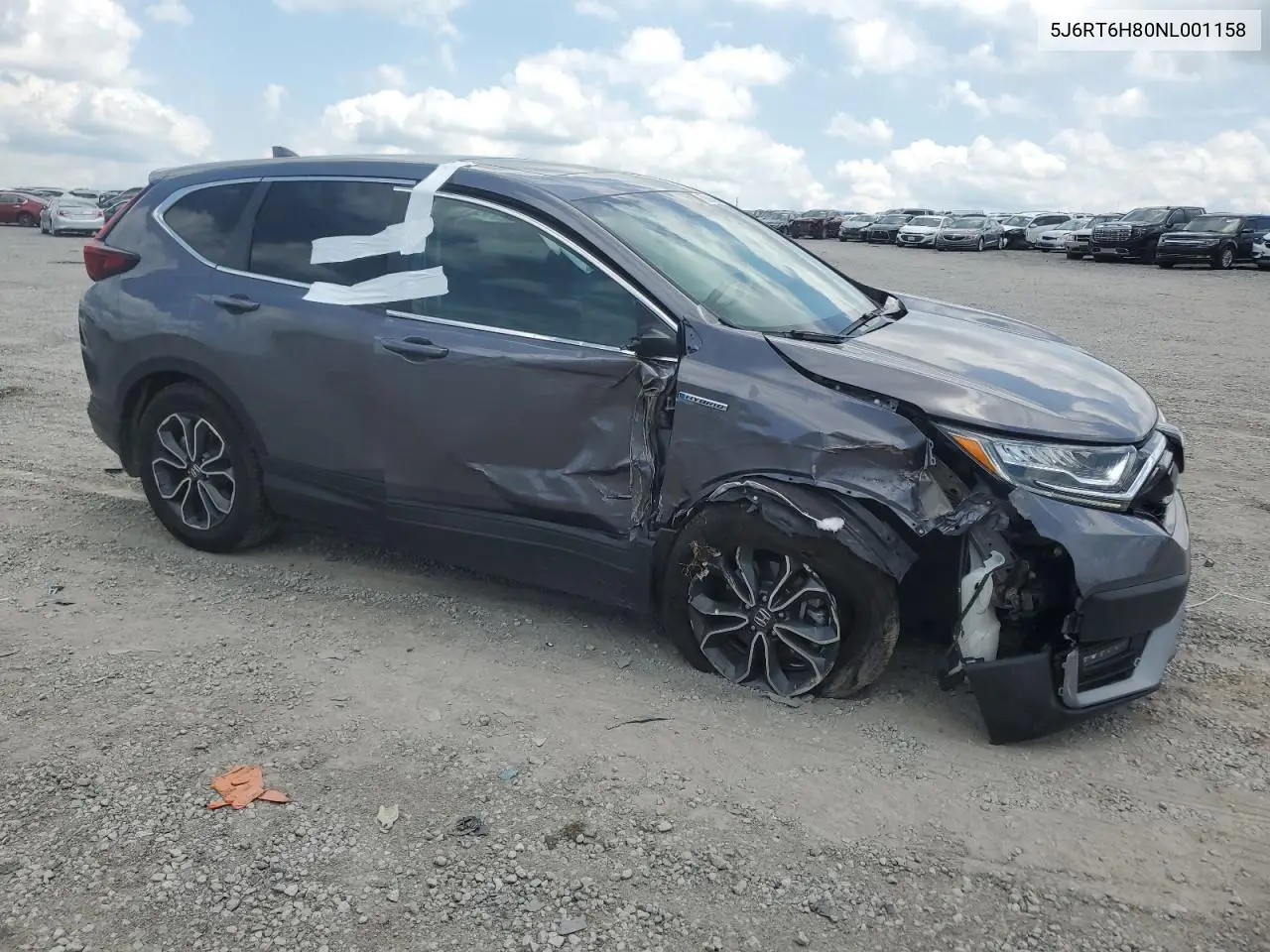 5j6rt6h80nl001158 5J6RT6H80NL001158 2022 Honda Cr-V Exl
