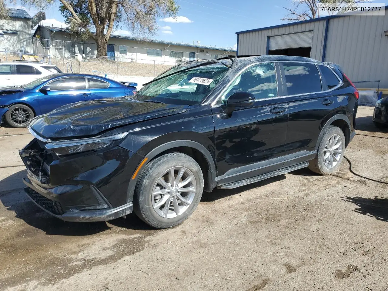 2023 Honda Cr-V Exl VIN: 7FARS4H74PE012727 Lot: 56412635