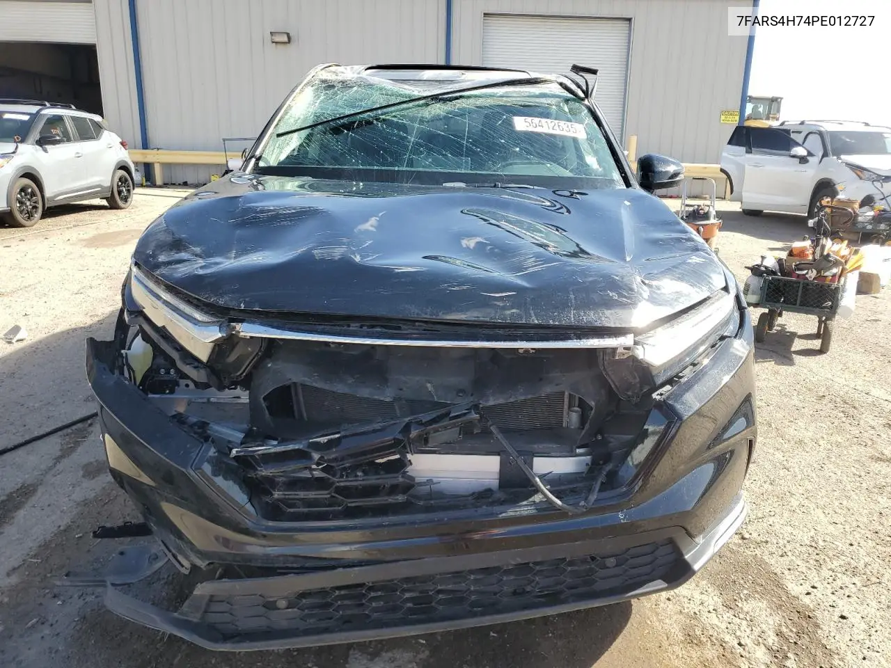 2023 Honda Cr-V Exl VIN: 7FARS4H74PE012727 Lot: 56412635