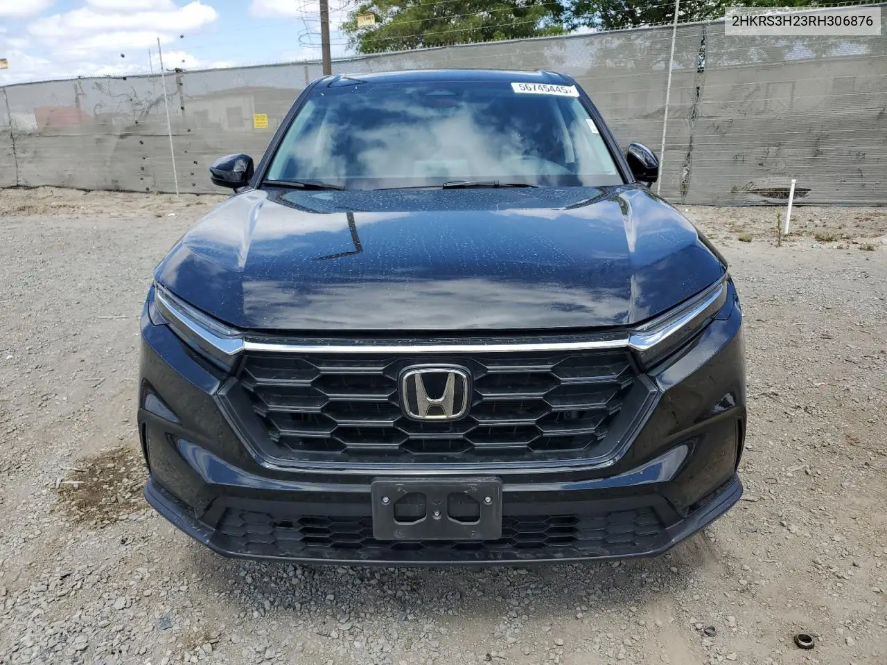 2024 Honda Cr-V Lx VIN: 2HKRS3H23RH306876 Lot: 56745445
