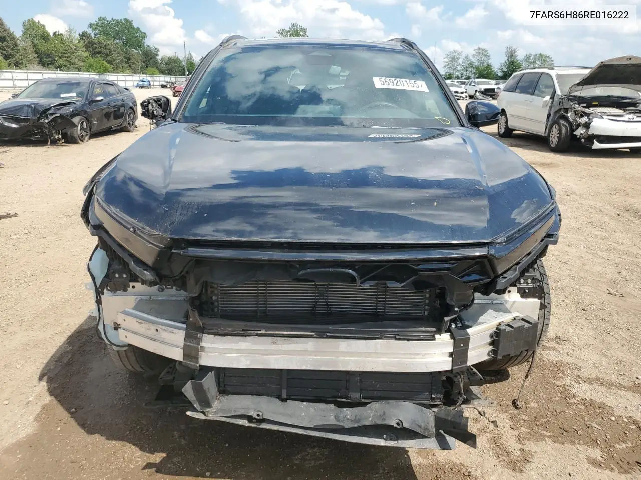 2024 Honda Cr-V Sport-L VIN: 7FARS6H86RE016222 Lot: 56920155
