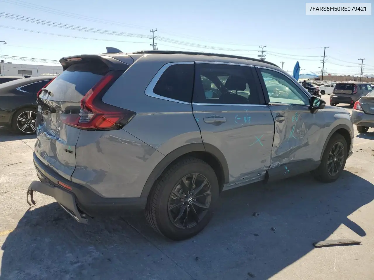 2024 Honda Cr-V Sport VIN: 7FARS6H50RE079421 Lot: 62392055