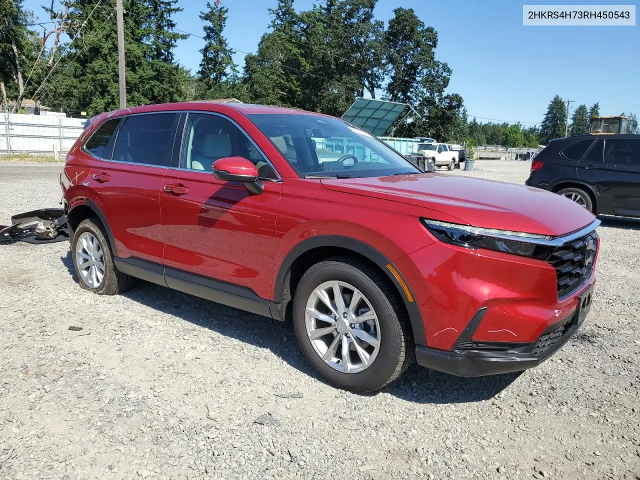 2024 Honda Cr-V Exl VIN: 2HKRS4H73RH450543 Lot: 62930365
