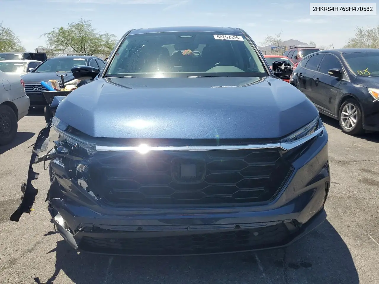2025 Honda Cr-V Exl VIN: 2HKRS4H76SH470582 Lot: 60562595