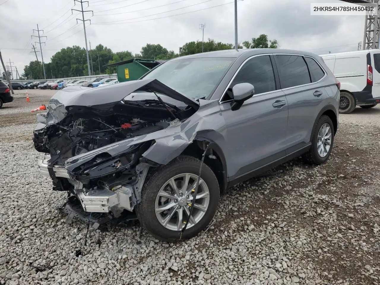 2025 Honda Cr-V Exl VIN: 2HKRS4H78SH450432 Lot: 62844025