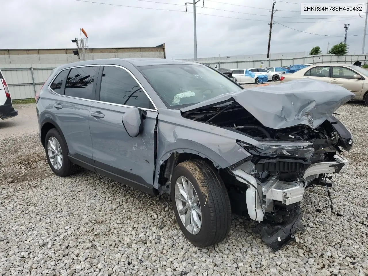 2025 Honda Cr-V Exl VIN: 2HKRS4H78SH450432 Lot: 62844025